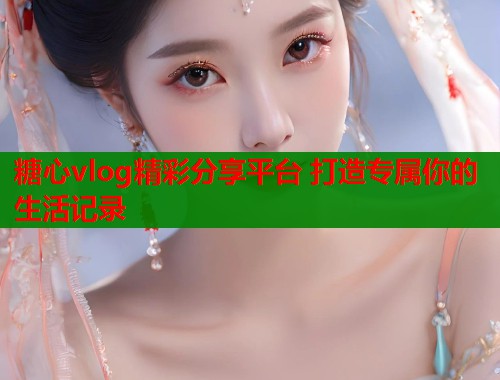 糖心vlog精彩分享平台 打造专属你的生活记录