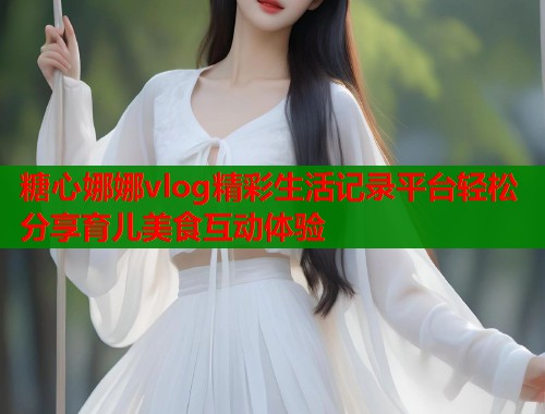 糖心娜娜vlog精彩生活记录平台轻松分享育儿美食互动体验