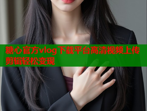 糖心官方vlog下载平台高清视频上传剪辑轻松变现