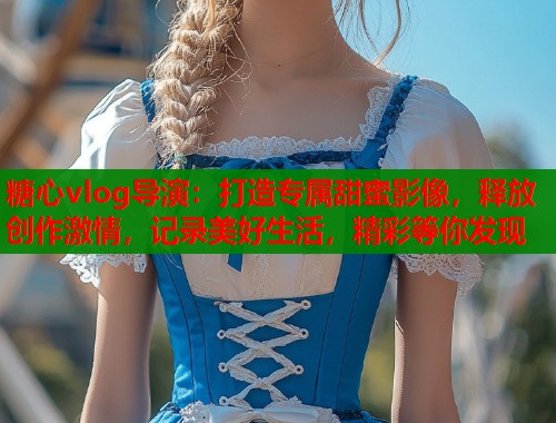 糖心vlog导演：打造专属甜蜜影像，释放创作激情，记录美好生活，精彩等你发现