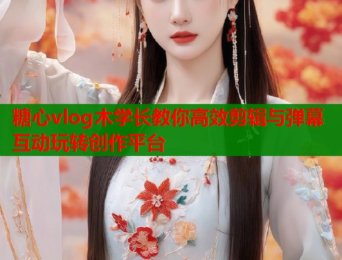 糖心vlog木学长教你高效剪辑与弹幕互动玩转创作平台