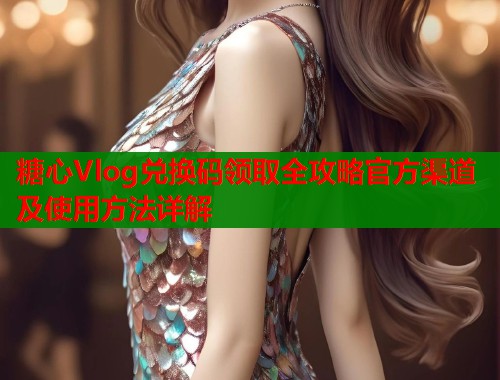 糖心Vlog兑换码领取全攻略官方渠道及使用方法详解  第1张