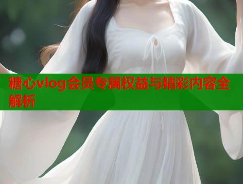 糖心vlog会员专属权益与精彩内容全解析