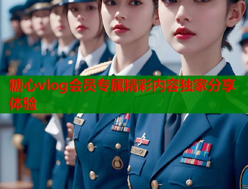糖心vlog会员专属精彩内容独家分享体验  第2张