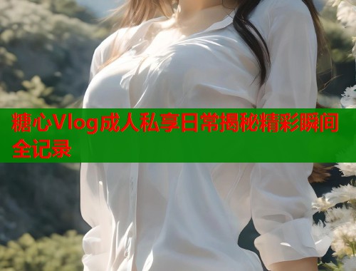 糖心Vlog成人私享日常揭秘精彩瞬间全记录